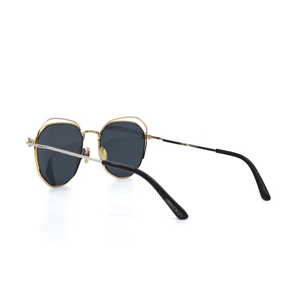 JIMMY CHOO FRANNY/S J5G GOLD GREY AUTHENTIC SUNGLASSES - Picture 4 of 10